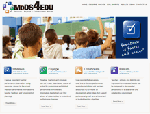 Tablet Screenshot of mods4edu.com